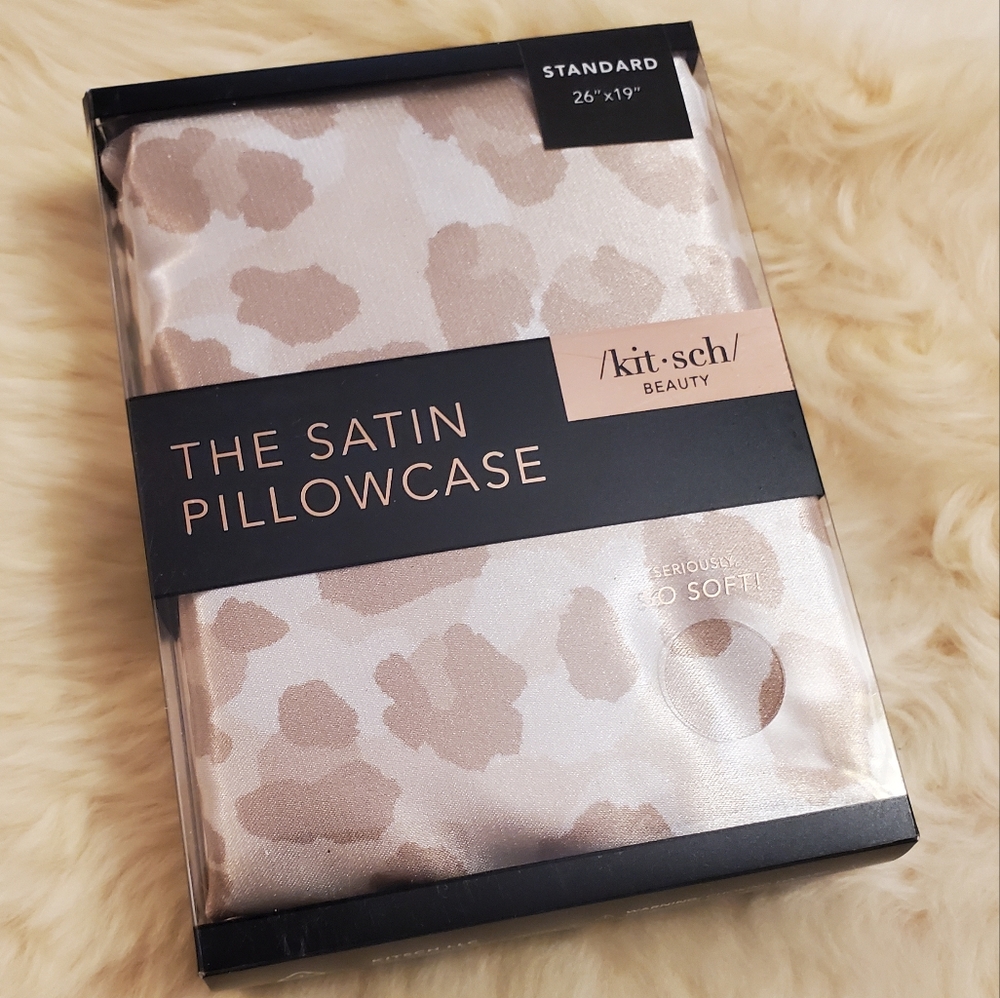 Kitsch Satin Pillowcase- Leopard